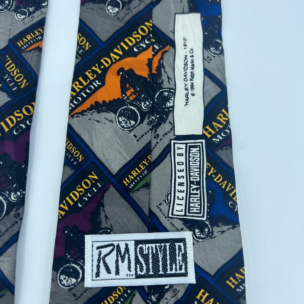 harley davidson neck tie